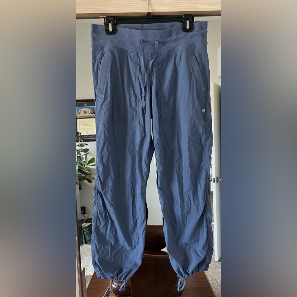 lululemon athletica Dusty Blue Drawstring Jogger Pants